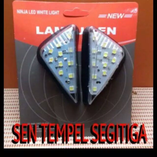 Sen Sein Tempel LED Segitiga Ninja/Vixion/CB150R/R25/R15
