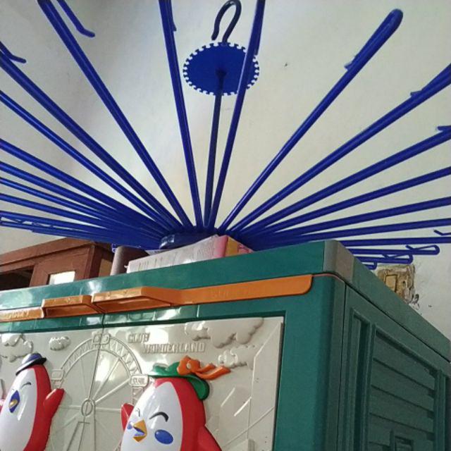 Folding Hanger 24 Sticks / Hanger Baju Bayi / Hanger Baju Lipat