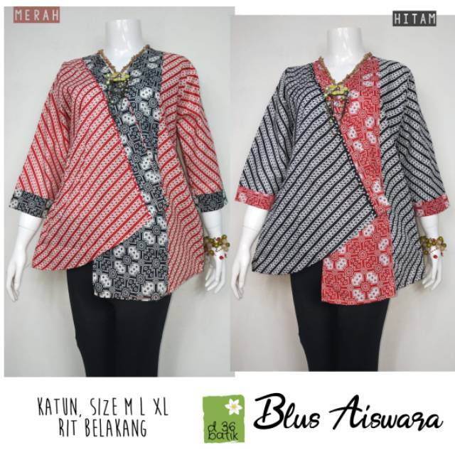 Blus aiswara cantik  batik modern...