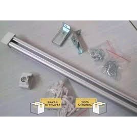 Besi gorden Biasa besi gorden 2 Meter batang Balaok Rel kotak
