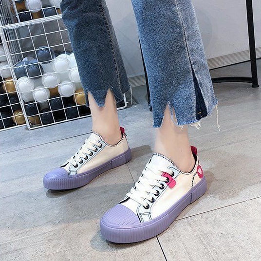 Sepatu Sneakers Remaja Wanita Import Sneaker Amarant Shoes 722 Spatu Swpatu Kets Snakers Snikers Cewe Cewek Perempuan Dewasa Polos...-SANDAL ROVER