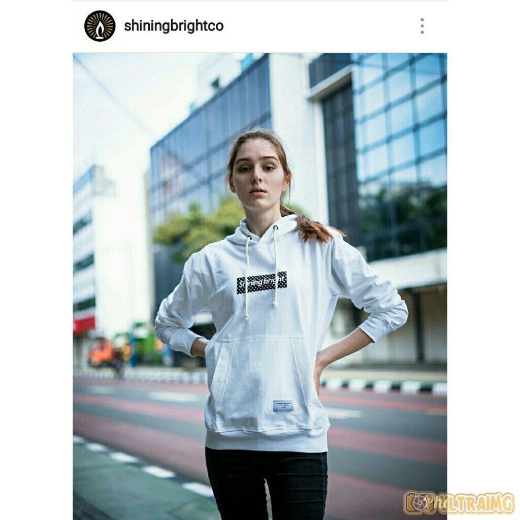 JAKET SHINING BRIGHT KATUN HOODIE ORIGINAL BM