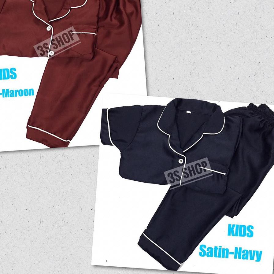Recomended BAJU TIDUR SATIN SATEN ANAK SETELAN LENGAN Recomended BAJU TIDUR SATIN SATEN ANAK SETELAN LENGAN