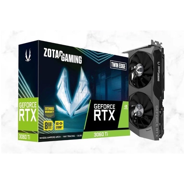 ZOTAC RTX3060 TI TWIN EDGE LHR 8GB DDR6 256BIT RX 3060TI RTX3060TI