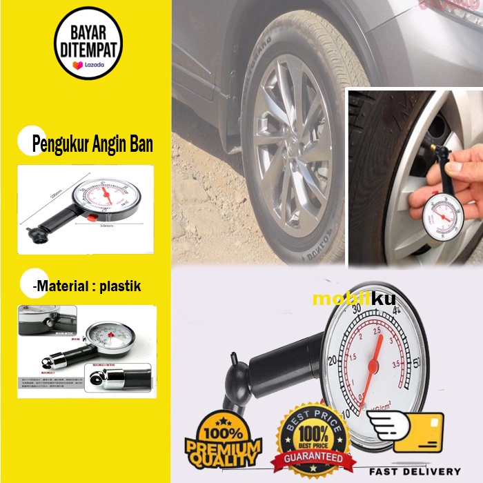 Tire preassure Gauge Alat Pengukur Tekanan Ban Test Ukur Indikator Tekanan Angin Ban