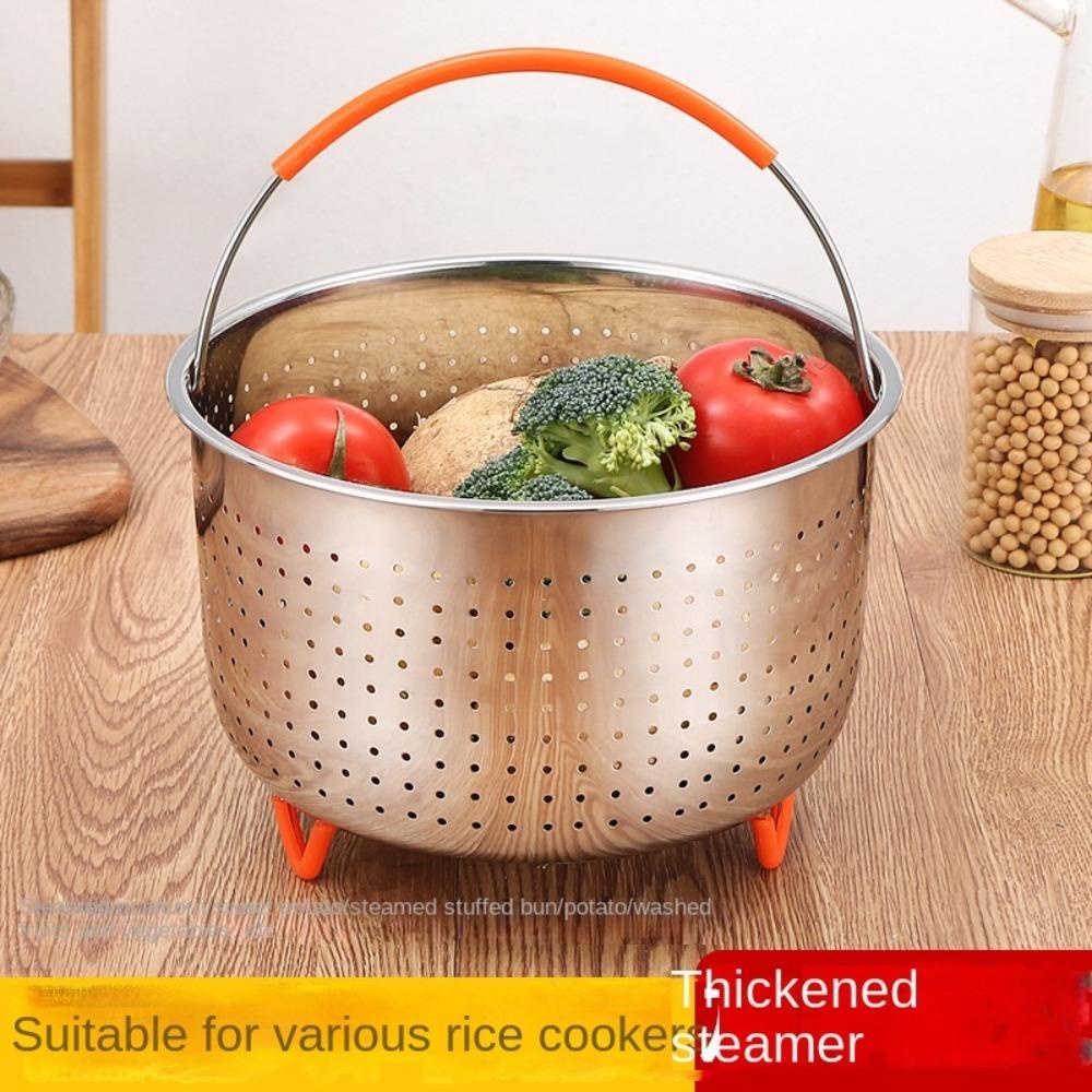 Preva Steamer Basket High Quality Untuk Panci Presto Dengan Kaki Silikon Aksesoris Cooker