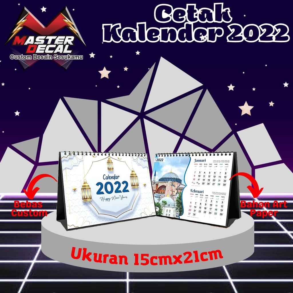 

Custom Kalender Meja 2023 Paket Kalender Spiral Murah