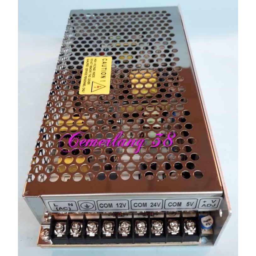 PDT120A +5V 8A +24V 2A +12V 2.5A Switching Power Supply Triple Output