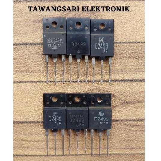 Tr d2499 Transistor Horizontal horisontal D2499 Ori
