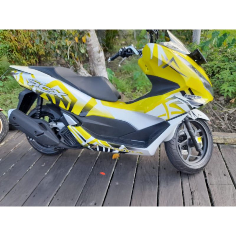 striping stiker decal full bodi PCX new 160