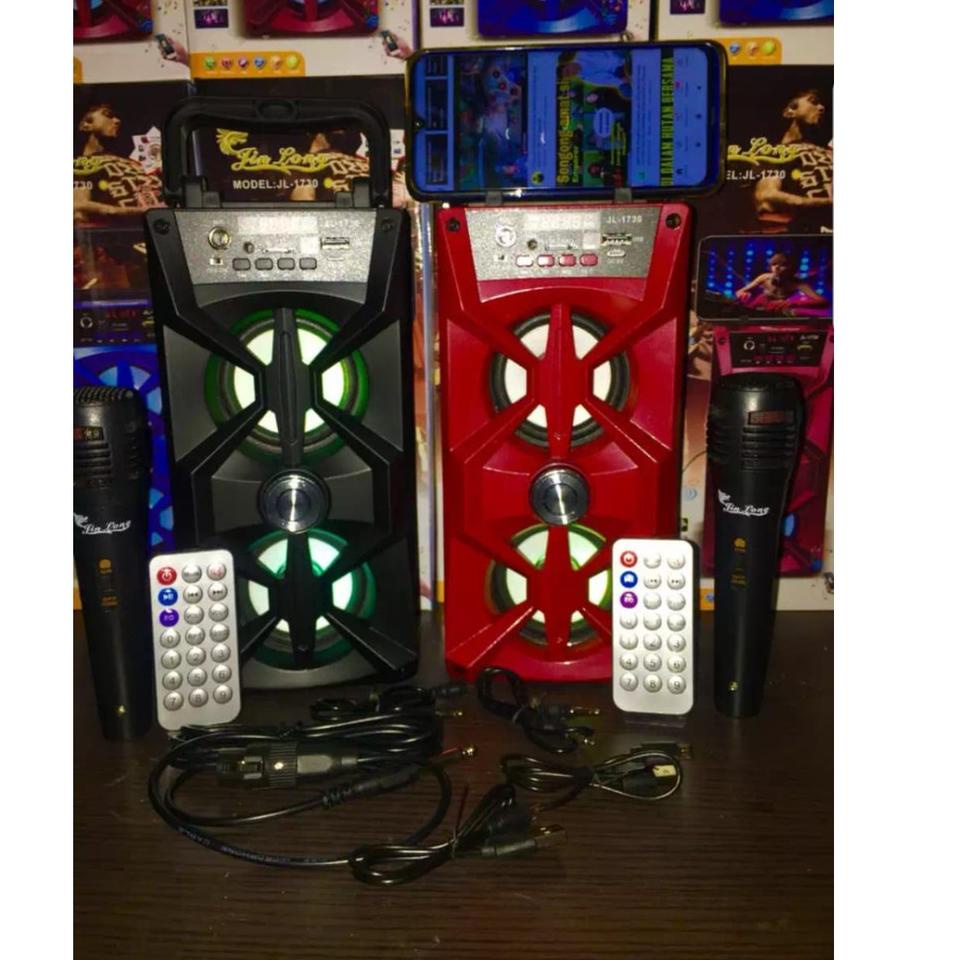 Speaker Bluetooth Karaoke + Mic - Radio FM JL 1730 0N0
