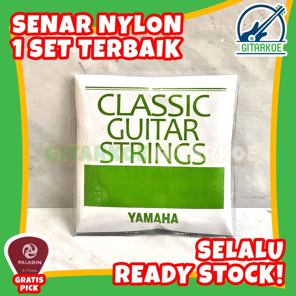 Senar Gitar Nylon Yamaha Nilon Klasik Guitar Classic Strings