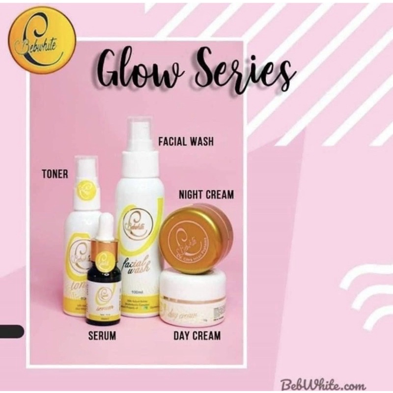 Bebwhite - Beb White C - Bbc Skincare Glowing &amp; Acne Series - Original - rk glow