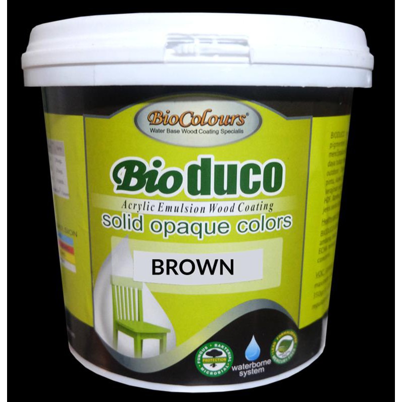 

Grosir Cat Kayu Mengkilap BioColours Bioduco Brown Terbaik