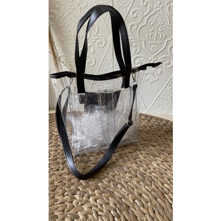 tas pvc transparan