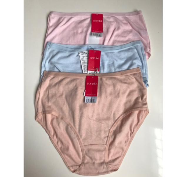 [KODE G528] CELANA DALAM KATUN 100%-SORELLA-0990