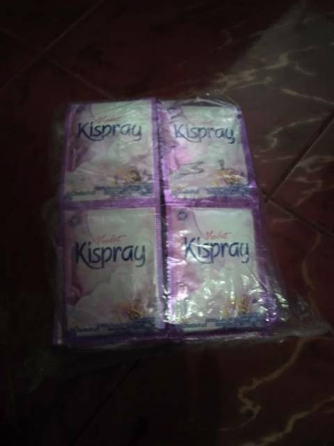 KISPRAY VIOLET,BLUISSACHET RENTENG 7ML×24PCS