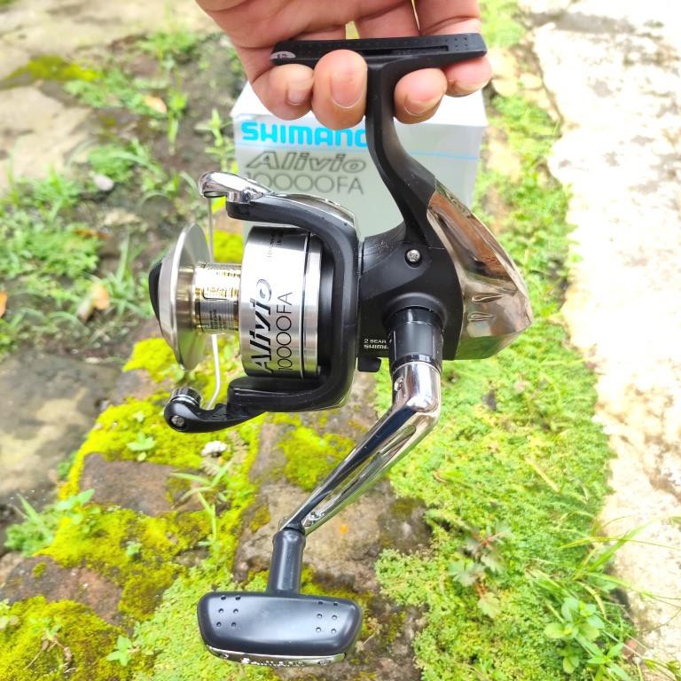 Reel Pancing Shimano Alivio 10000FA Reel Kuat super stopper II