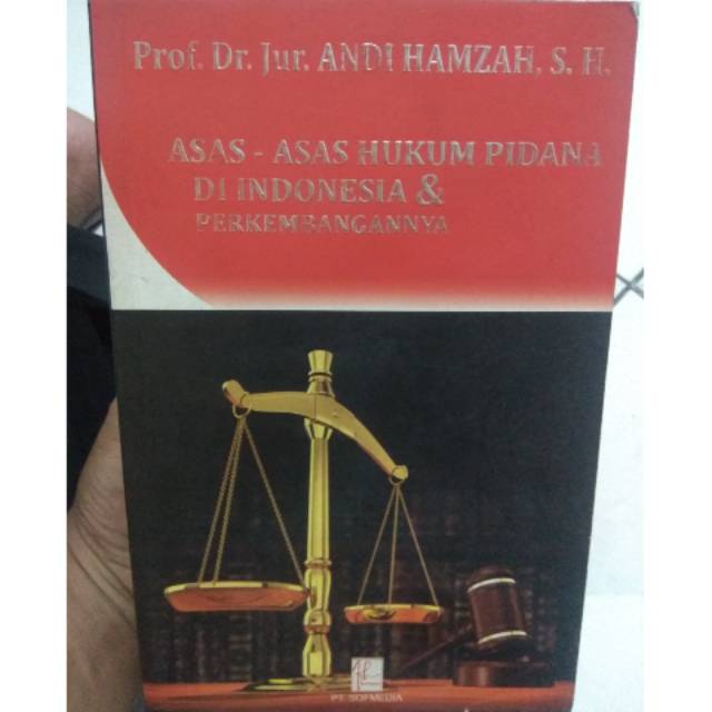 Jual Asas Asas Hukum Pidana Di Indonesia dan Perkembangannya Prof Dr ...