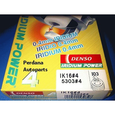 Busi Iridium Power DENSO IK16 utk Yaris Vios