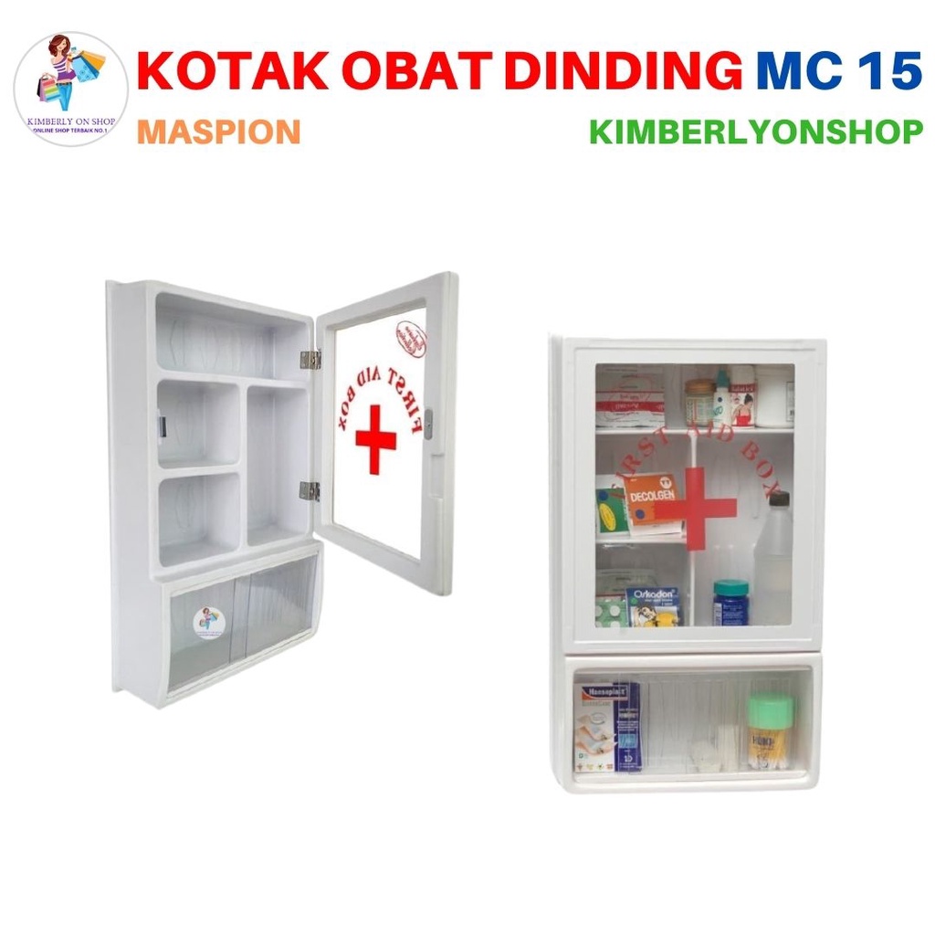 Kotak Obat P3K Dinding MC15 Maspion