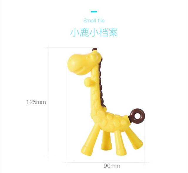 1234OS Teether / Teether Jerapah / Teether Giraffe / Gigitan Jerapah.