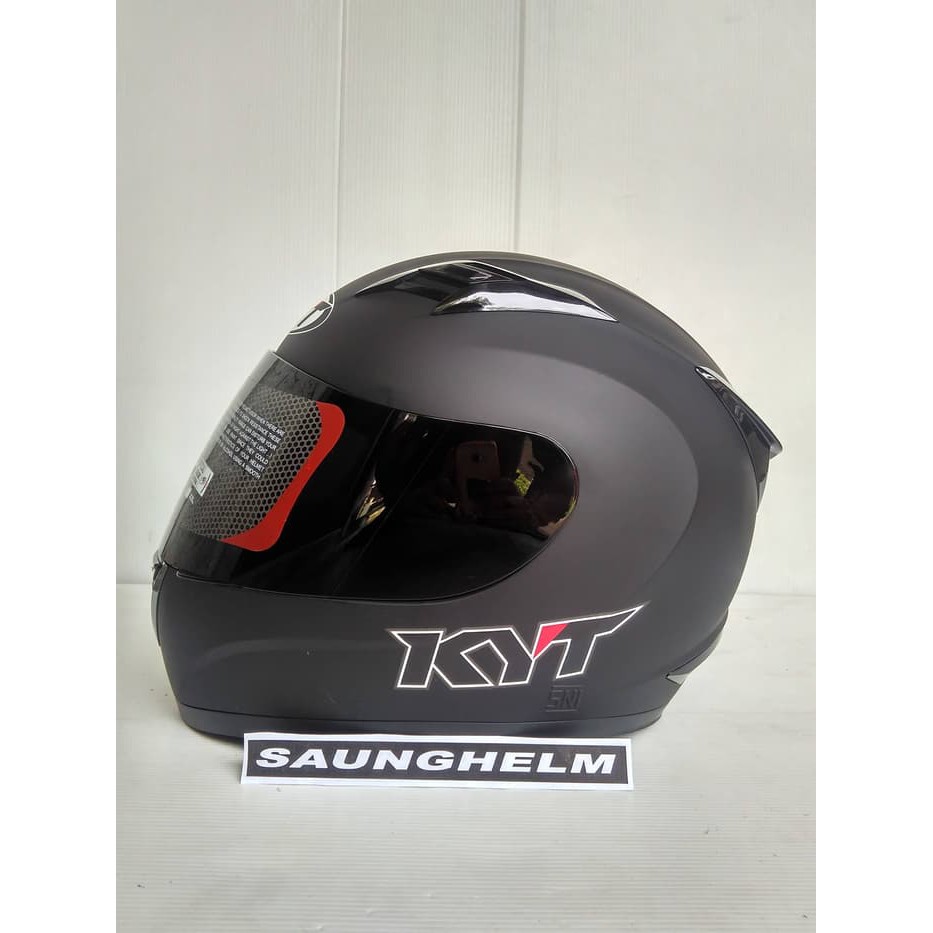 HELM KYT R10 BLACK DOFF
