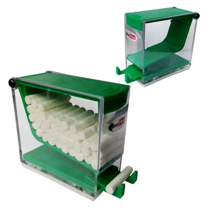 New Dental Cotton Roll Dispenser Hijau OneMed