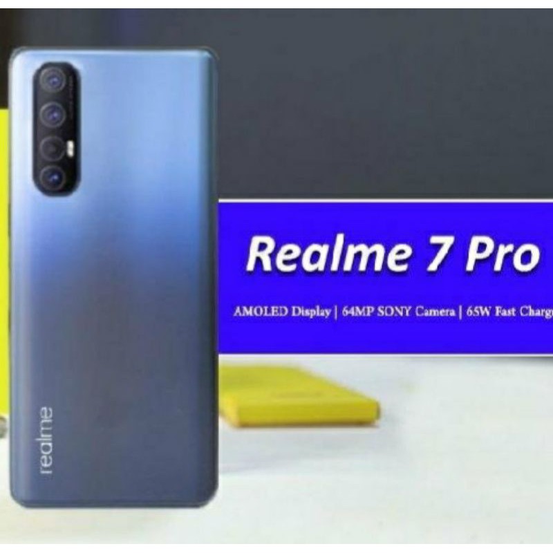 realme 7 PRO 8/128 ram8gb internal128gb garansi resmi realme - Mirror Silver
