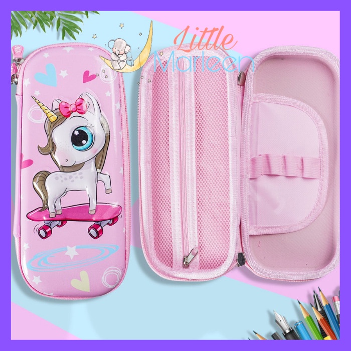 

(BISA COD) 3D Pensil Case Hardcase Waterproof / Tempat Pensil / Kotak Pensil - 1