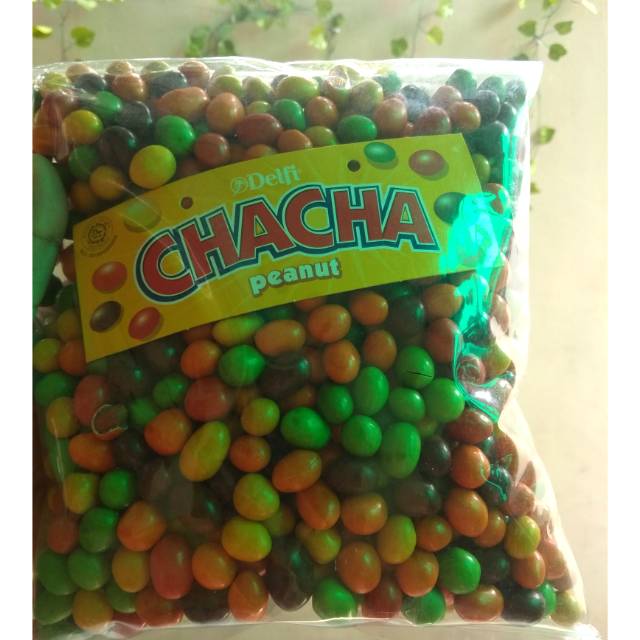 

DELFI CHA CHA PEANUTS COKLAT KACANG SNACK CEMILAN VIRAL KILOAN ORIGINAL KEMASAN 1KG