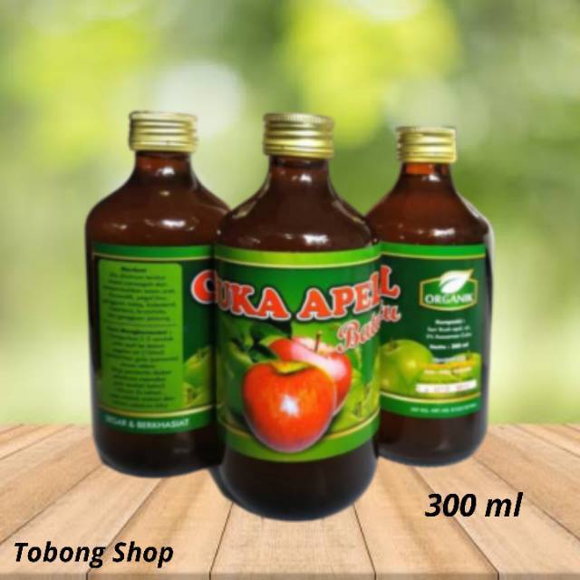 

Cuka Apel Batu Asli Organik 300 ml | Bukan Tahesta | Nutrigreat