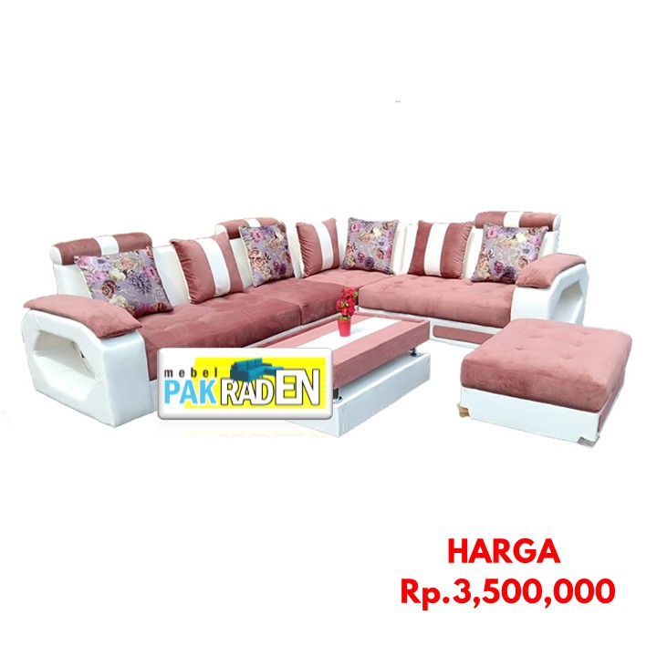Sofa Minimalis Furniture Sofa Ruang Tamu Cod Sampang Sl015