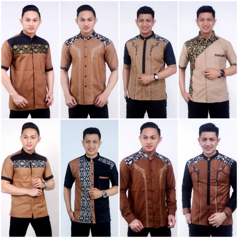KOKO BATIK WARNA COKLAT KREM / KEMKO BATIK