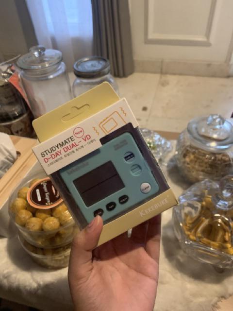 Sm Dual Study Timer Desk Stopwatch D-day Digital Time Clock Alarm Watch