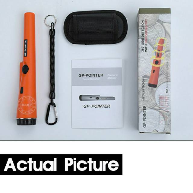 Pinpointer Waterproof Tahan Air Handheld Metal Detector Detektor Logam Emas Portable GP Pin Pointer