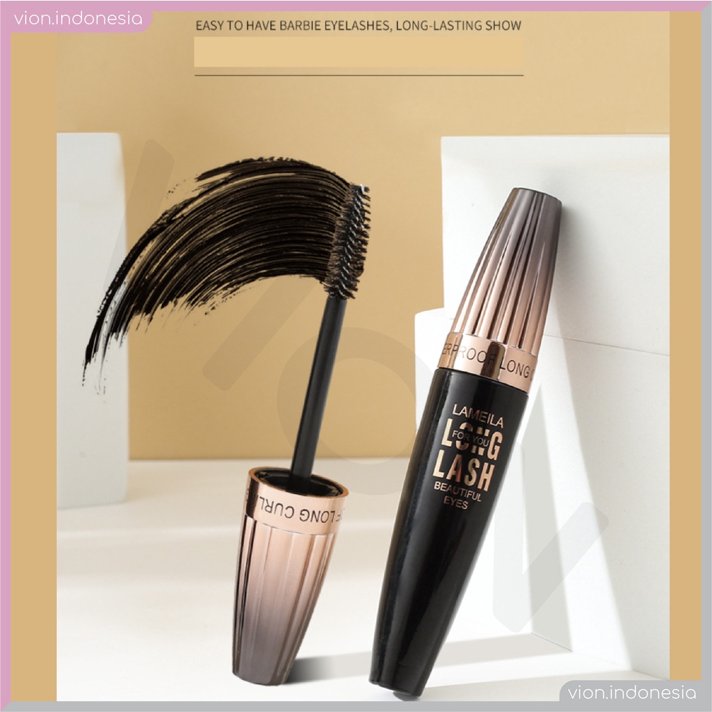 LAMEILA Long Lash Mascara For You Waterproof Curl Maskara Original LA032