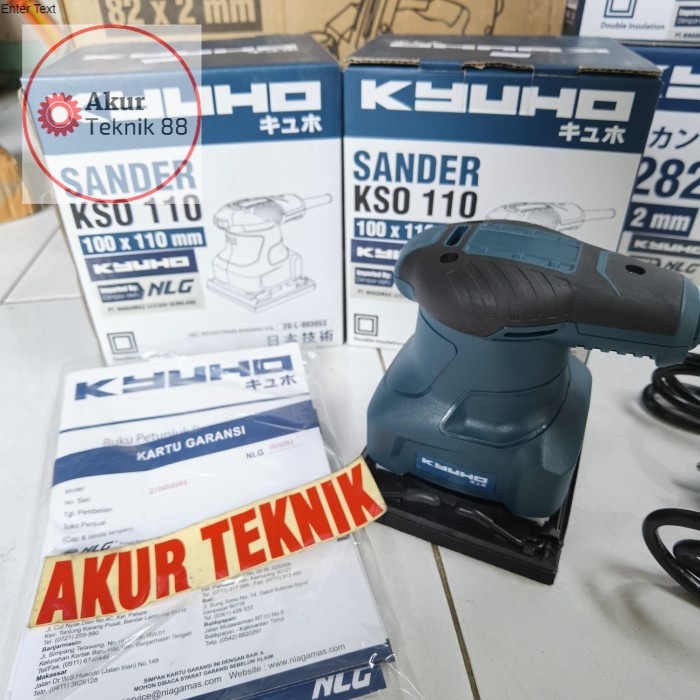 mesin amplas kayu SANDER KYUHO KSO 110 KYUHO ASLI