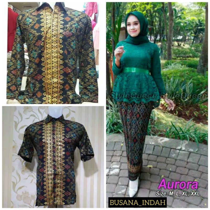 COUPLE KEBAYA AURORA HIJAU AYUNDA