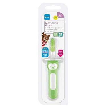 MAM Baby's Brush Baby Brush Sikat Gigi Bayi 6M+ BPA FREE Made In Europe