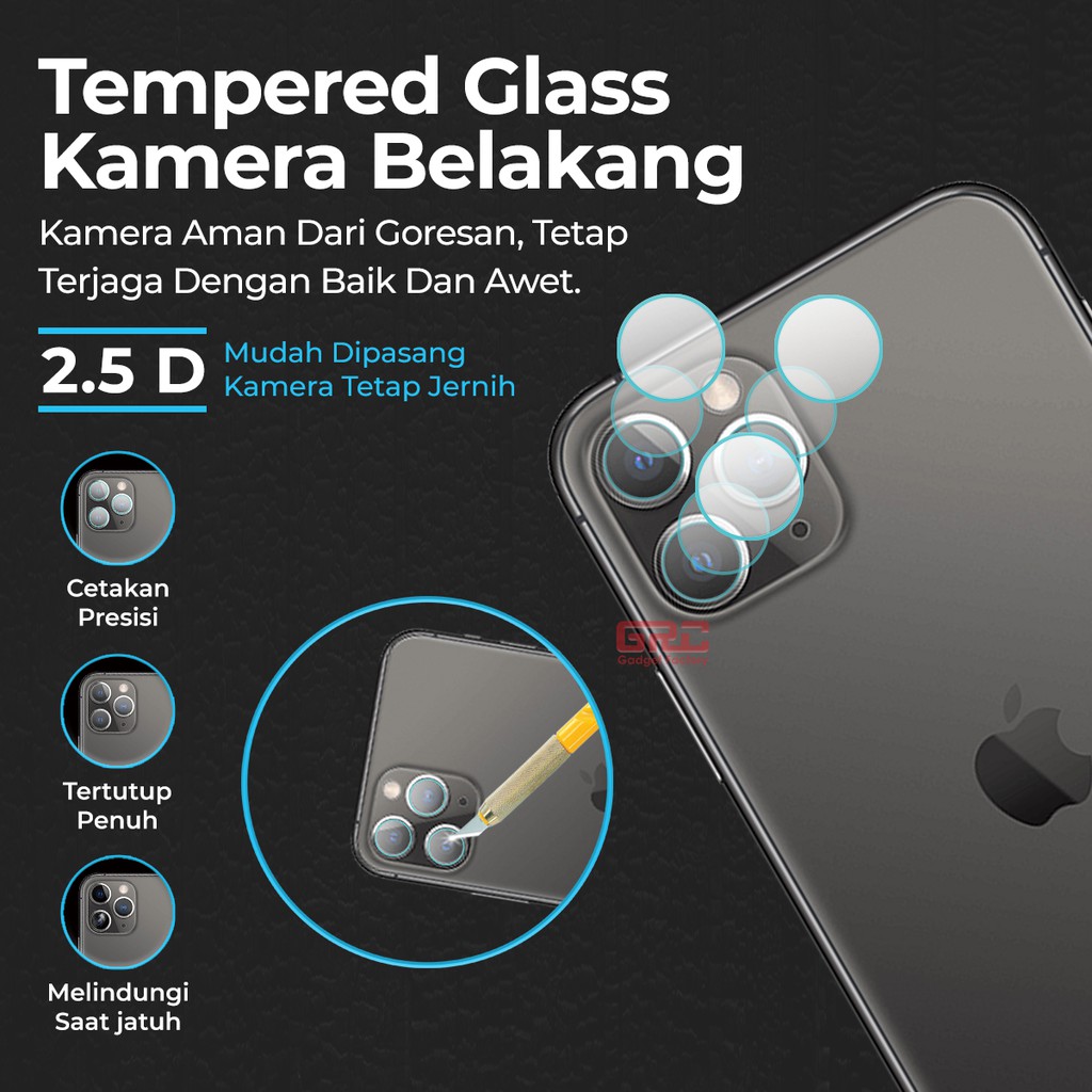 Tempered Glass Appe iPhone 11 Pro 5.8 HOGO Full Cover Anti Gores Kaca