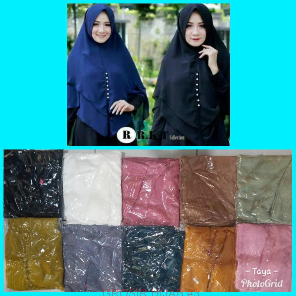 Jilbab Dara Mutiara ( Bahan Ceruty ) / Hijab Dara / Dara Mutiara Terlaris Termurah