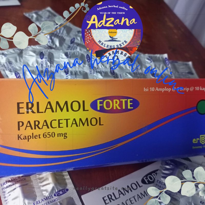 Jual Paracetamol forte erlamol forte paten | Shopee Indonesia