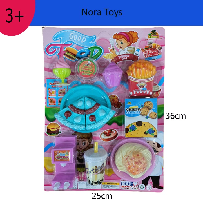 Mainan Makanan minuman peran anak