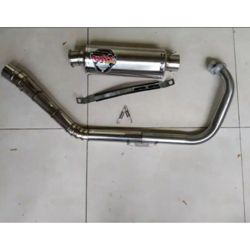 knalpot racing wrx for satria fu leher road race