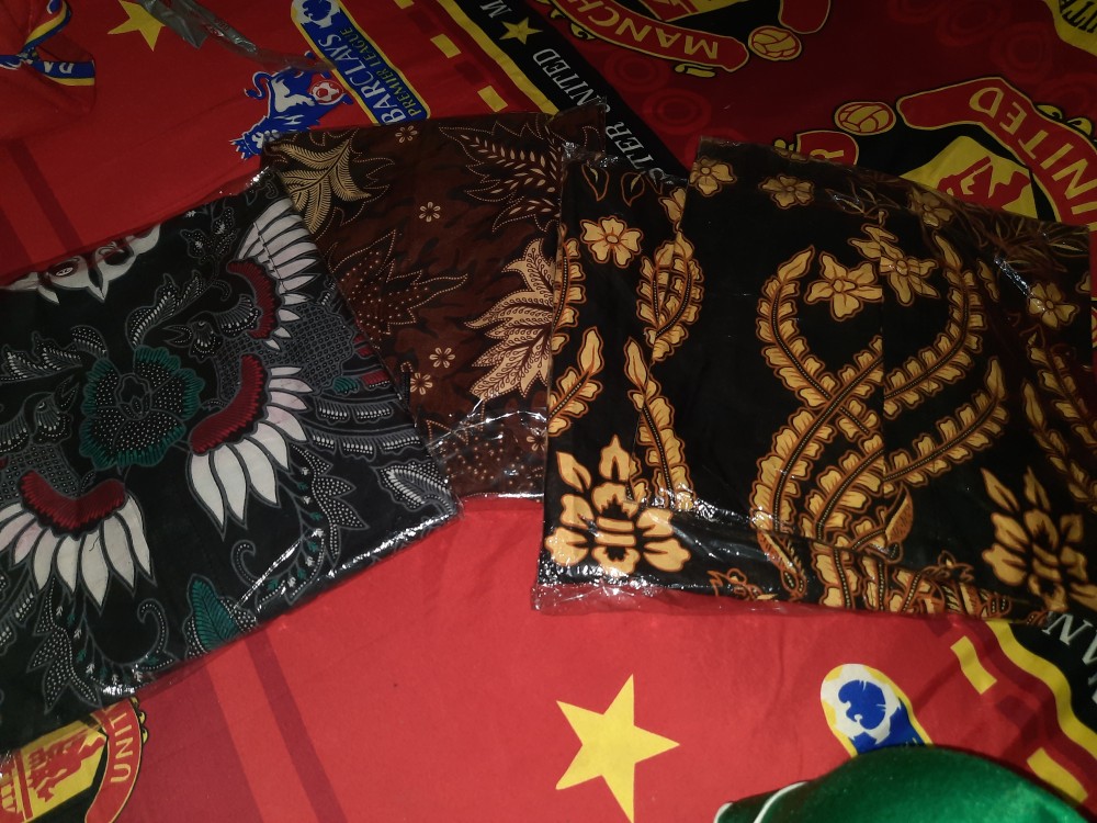 Baju Hem Kemeja Batik Pria Ayah Laki-laki Katun Halus Murah Pekalongan
