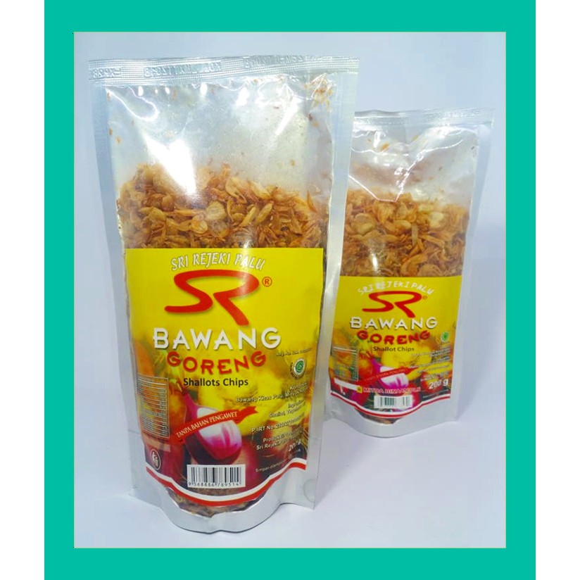 

Bawang Goreng Sri Rejeki Khas Palu isi 200gr