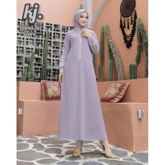 GAMIS LUBNA SET // CERUTY BABYDOLL BY KJ (KHADIJAH)