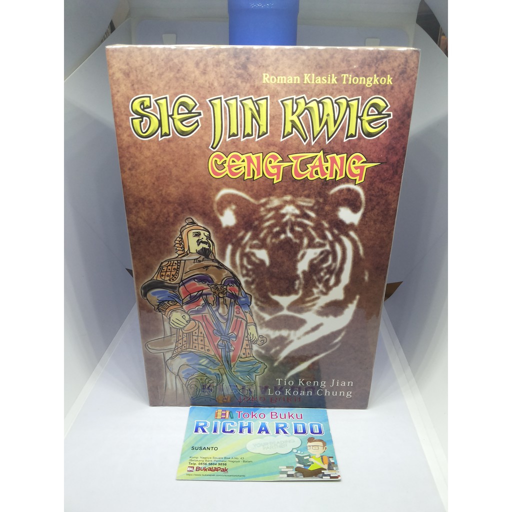 Buku Roman Klasik Tiongkok Sie Jin Kwie Ceng Tang - Tio Keng Jian & Lo Koan