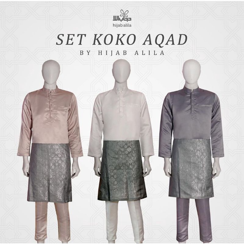 SET KOKO AKAD. SET AKAD ALILA. BY HIJAB ALILA